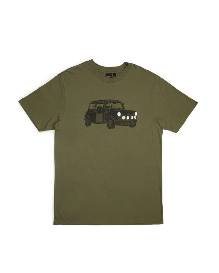 Mini 117 Tee 8211 Lichen Green Men Deus Ex Machina Tees Mini 117 Tee 8211 Lichen Green Men Deus Ex Machina Tees