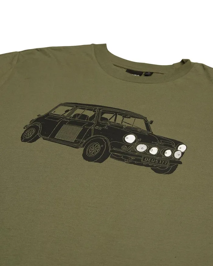 Mini 117 Tee 8211 Lichen Green Men Deus Ex Machina Tees Mini 117 Tee 8211 Lichen Green Men Deus Ex Machina Tees