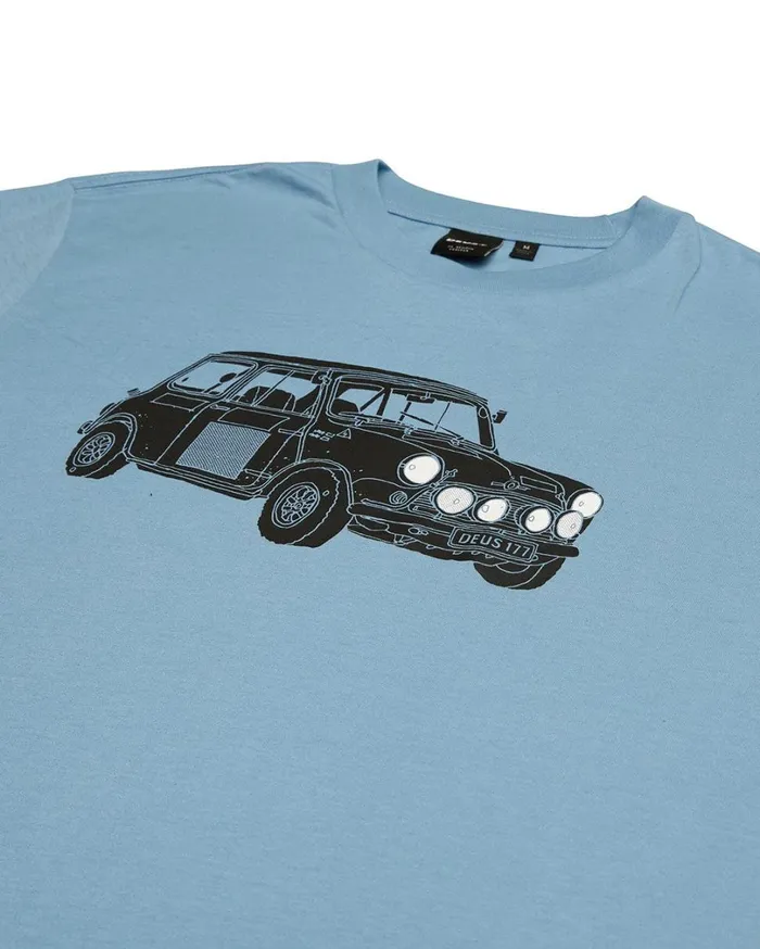 Mini 117 Tee 8211 Sky Blue Men Deus Ex Machina Tees Mini 117 Tee 8211 Sky Blue Men Deus Ex Machina Tees