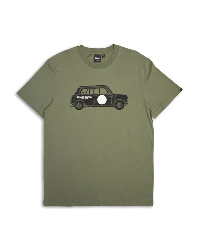 Mini Tee 8211 Lichen Green Men Deus Ex Machina Tees