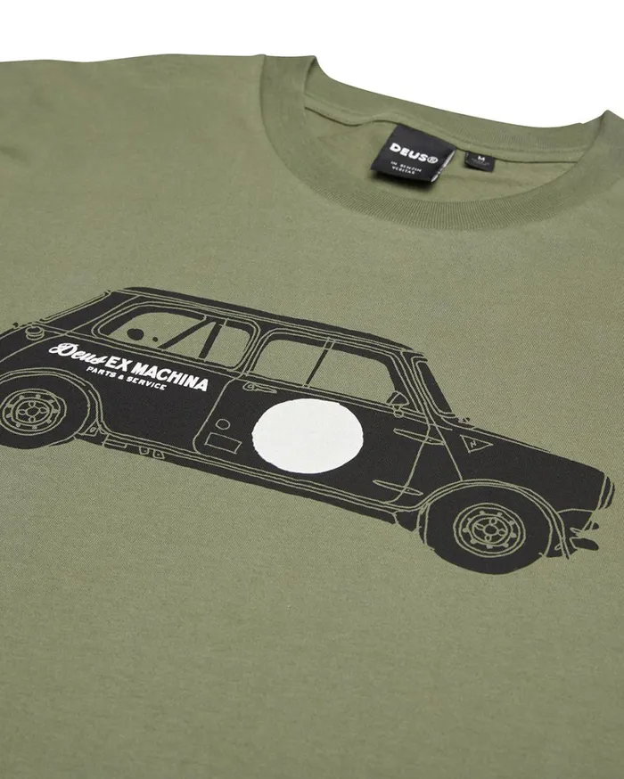 Mini Tee 8211 Lichen Green Men Deus Ex Machina Tees Mini Tee 8211 Lichen Green Men Deus Ex Machina Tees