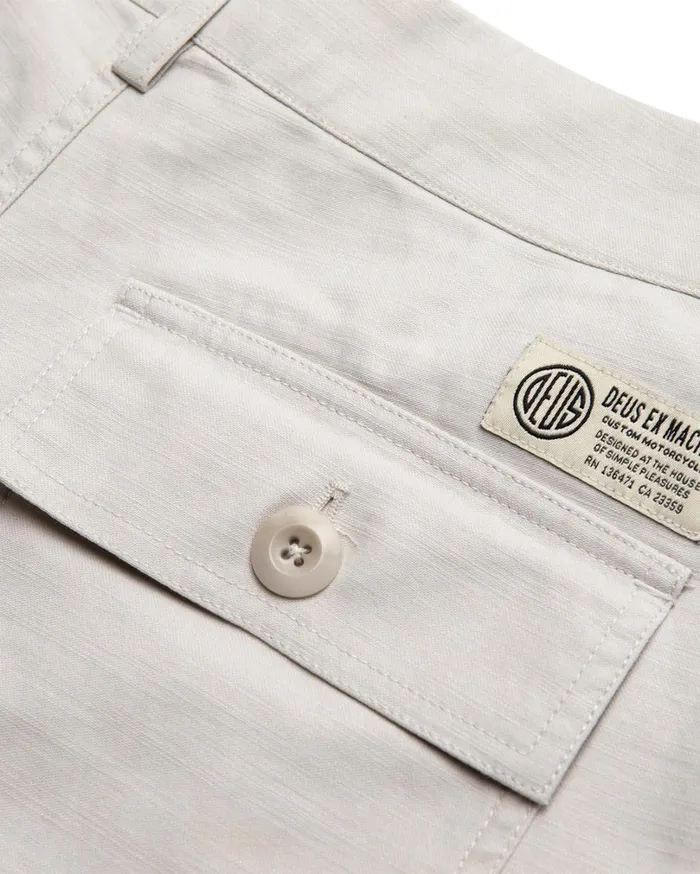 Mona Fatigue Pant 8211 Dirty White MenWomen Deus Ex Machina Pants Mona Fatigue Pant 8211 Dirty White MenWomen Deus Ex Machina Pants