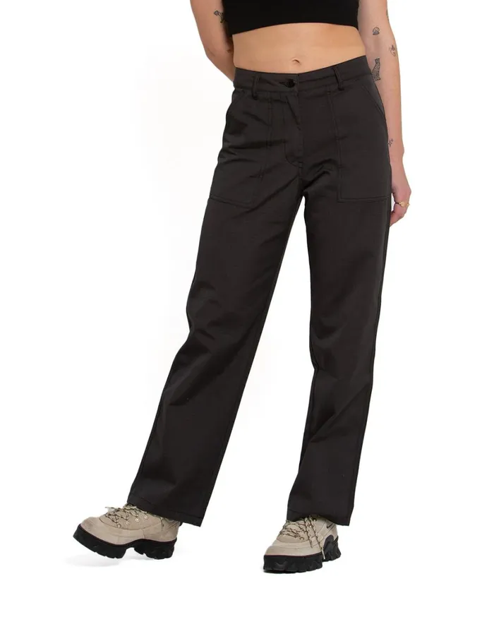 Mona Ripstop Pant 8211 Anthracite Women Deus Ex Machina Bottoms