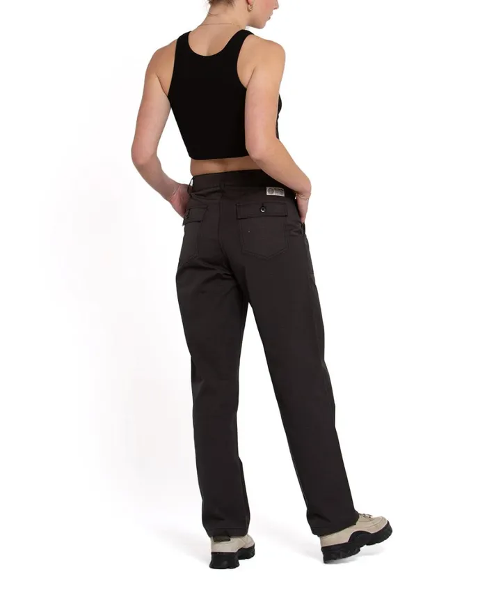 Mona Ripstop Pant 8211 Anthracite Women Deus Ex Machina Bottoms Mona Ripstop Pant 8211 Anthracite Women Deus Ex Machina Bottoms