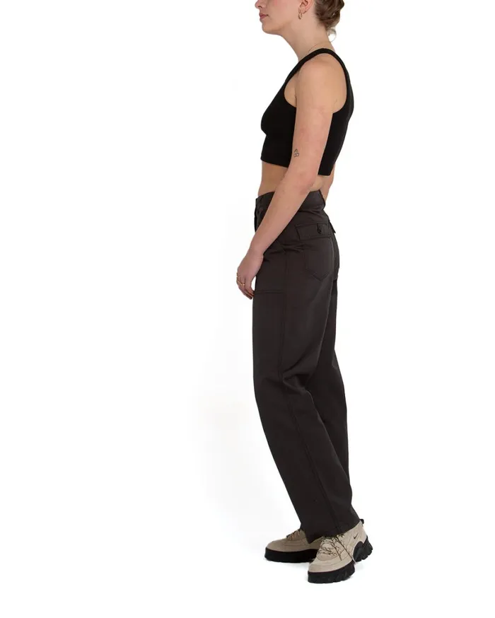 Mona Ripstop Pant 8211 Anthracite Women Deus Ex Machina Bottoms Mona Ripstop Pant 8211 Anthracite Women Deus Ex Machina Bottoms