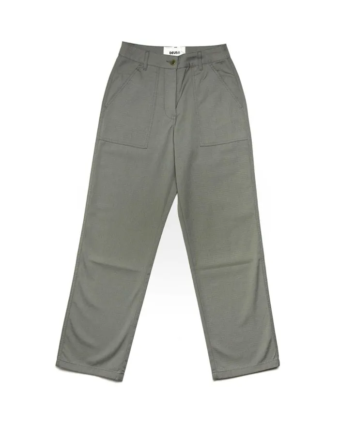 Mona Ripstop Pant 8211 Lichen Green Women Deus Ex Machina Bottoms Mona Ripstop Pant 8211 Lichen Green Women Deus Ex Machina Bottoms