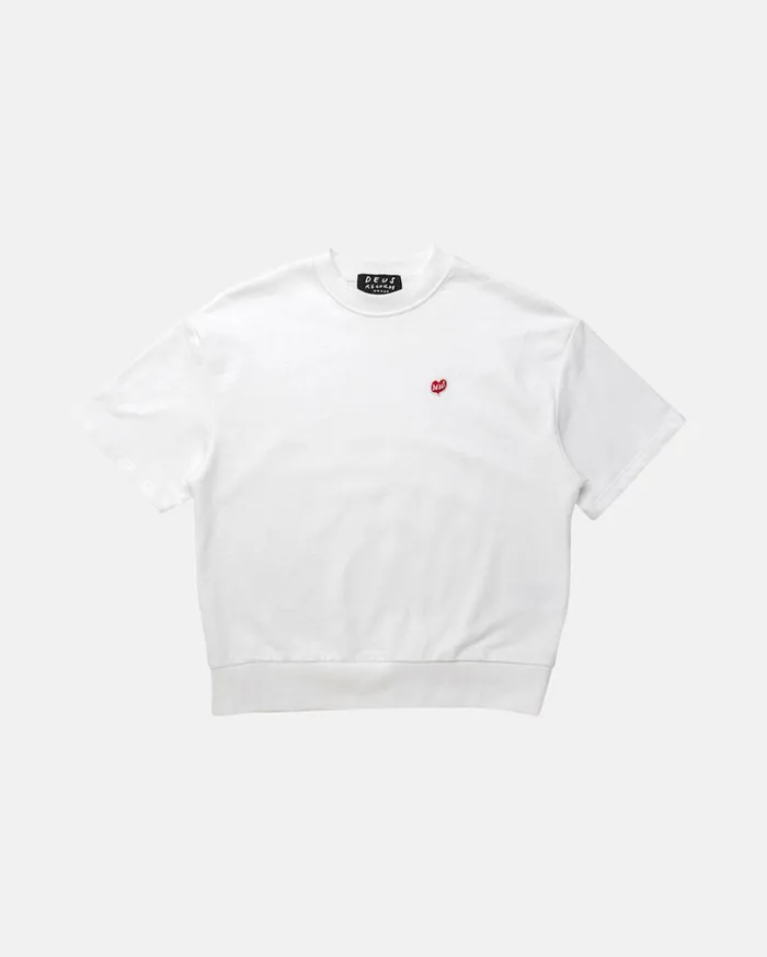 Monique Jersey Top 8211 Vintage White Women Deus Ex Machina Tees