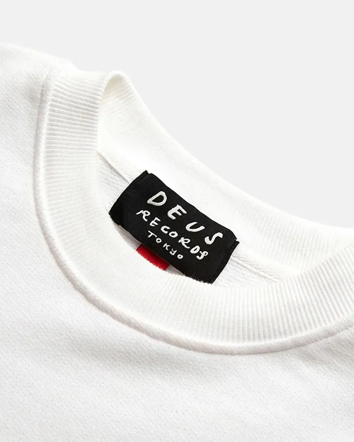 Monique Jersey Top 8211 Vintage White Women Deus Ex Machina Tees Monique Jersey Top 8211 Vintage White Women Deus Ex Machina Tees