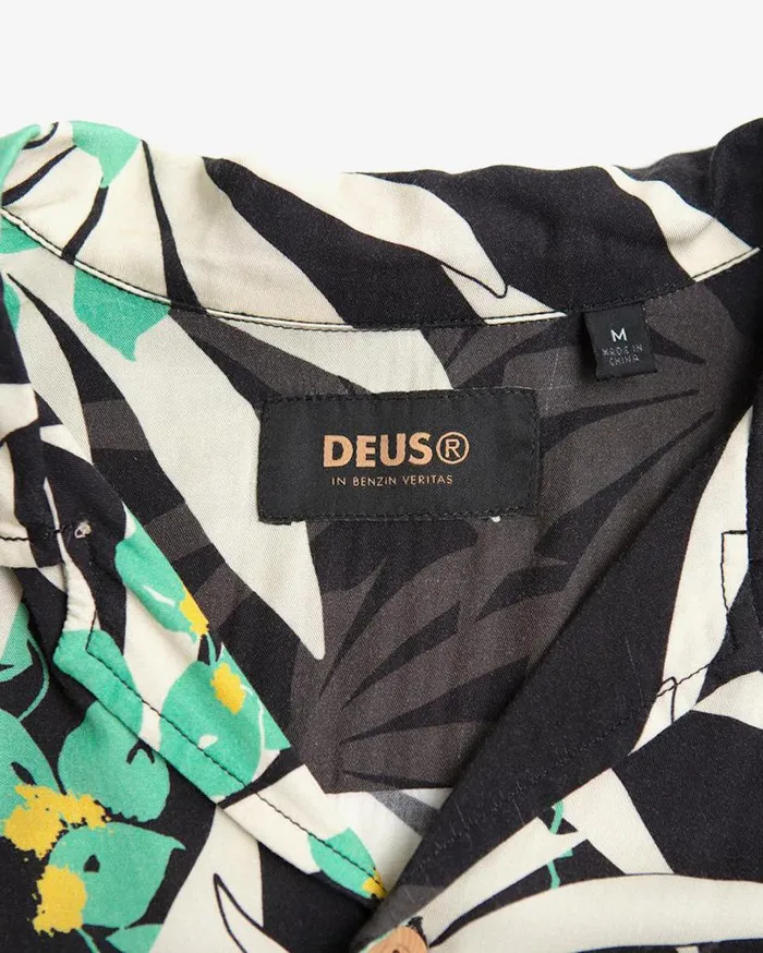 Monkey Puzzle Shirt 8211 Black Men Deus Ex Machina Shirts Monkey Puzzle Shirt 8211 Black Men Deus Ex Machina Shirts