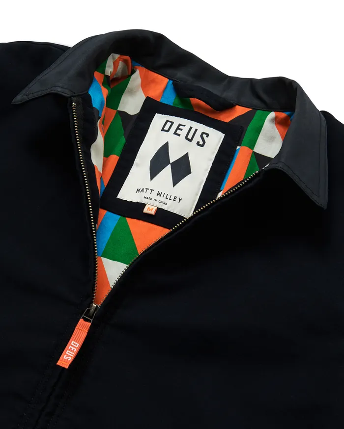 MW Work Jacket 8211 Black Men Deus Ex Machina Jackets MW Work Jacket 8211 Black Men Deus Ex Machina Jackets
