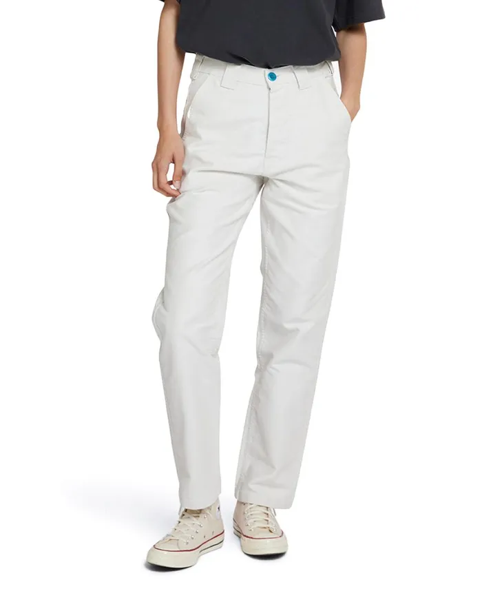 MW Work Pant 8211 Vintage White Men Deus Ex Machina Pants MW Work Pant 8211 Vintage White Men Deus Ex Machina Pants