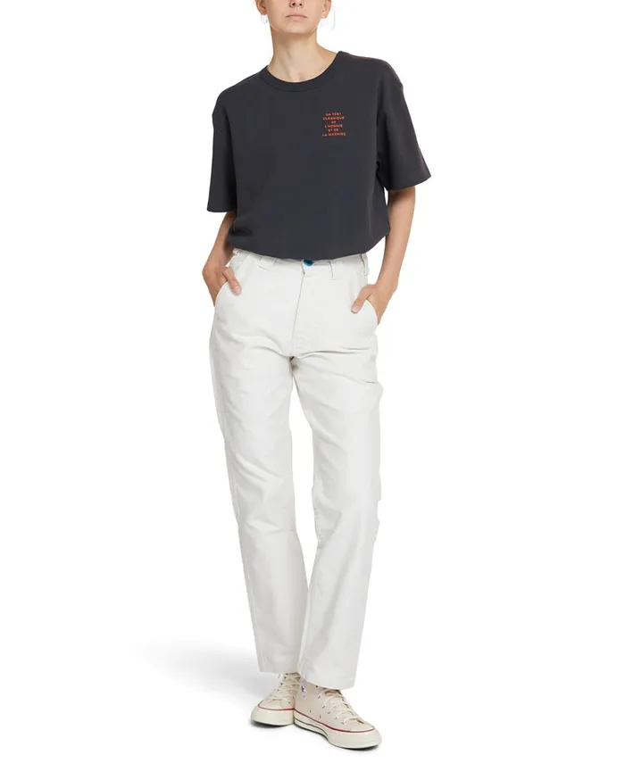 MW Work Pant 8211 Vintage White Men Deus Ex Machina Pants MW Work Pant 8211 Vintage White Men Deus Ex Machina Pants