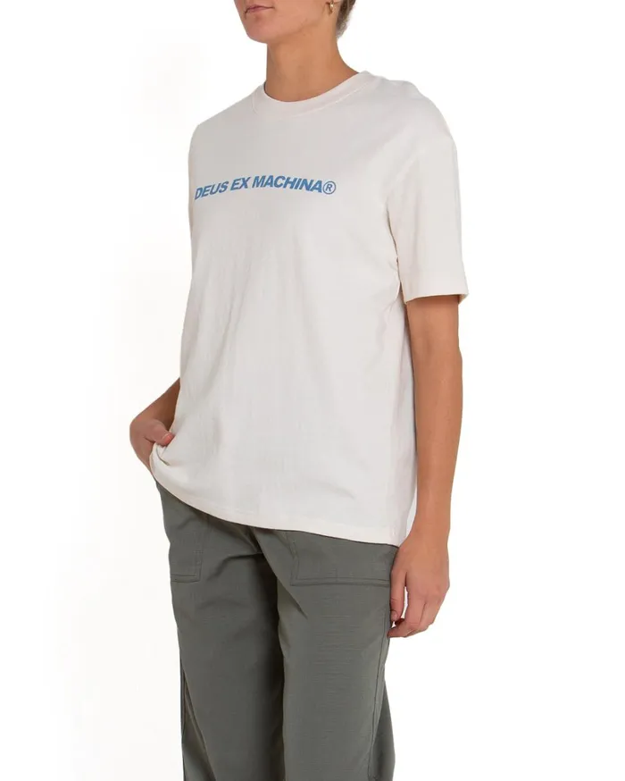 Namesake Tee 8211 White Sand Women Deus Ex Machina Tees