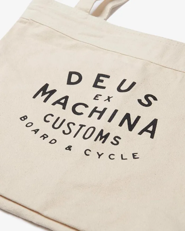 New Classics Tote Bag 8211 Natural MenWomen Deus Ex Machina Classics New Classics Tote Bag 8211 Natural MenWomen Deus Ex Machina Classics