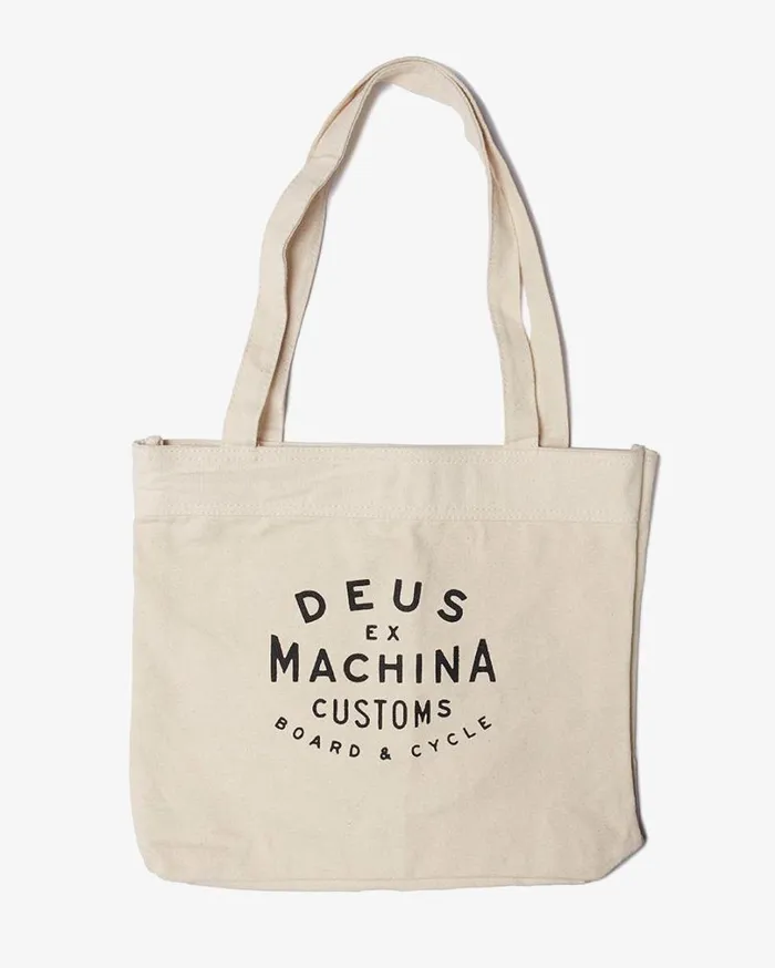 New Classics Tote Bag 8211 Natural MenWomen Deus Ex Machina Classics New Classics Tote Bag 8211 Natural MenWomen Deus Ex Machina Classics