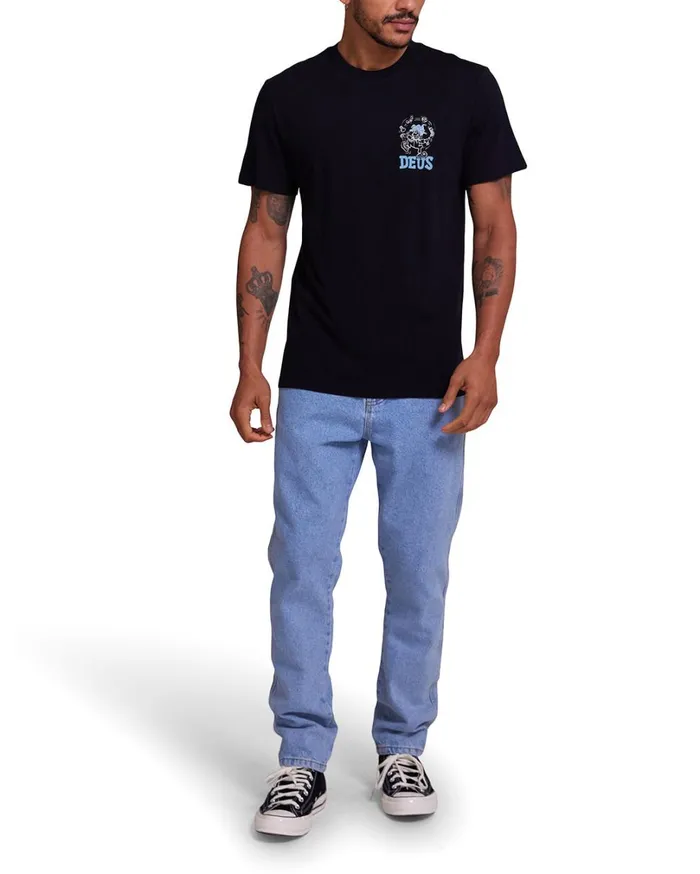 New Redline Tee 8211 Black Men Deus Ex Machina Tees New Redline Tee 8211 Black Men Deus Ex Machina Tees
