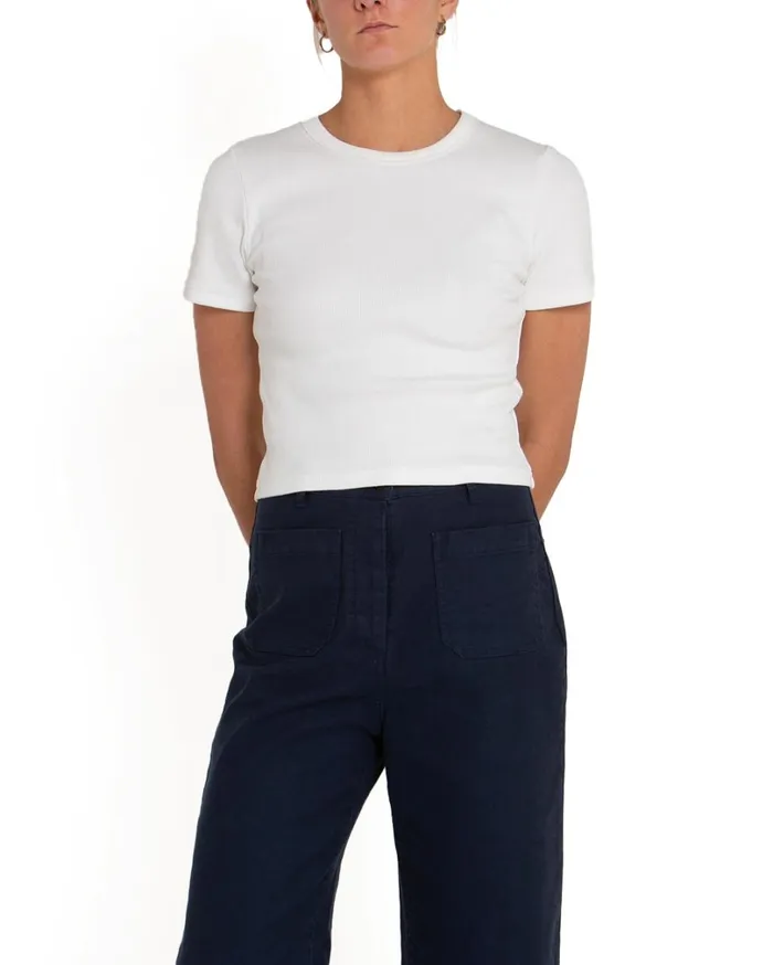 Nikko Tee 8211 Vintage White Women Deus Ex Machina Tees