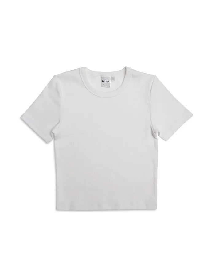 Nikko Tee 8211 Vintage White Women Deus Ex Machina Tees Nikko Tee 8211 Vintage White Women Deus Ex Machina Tees