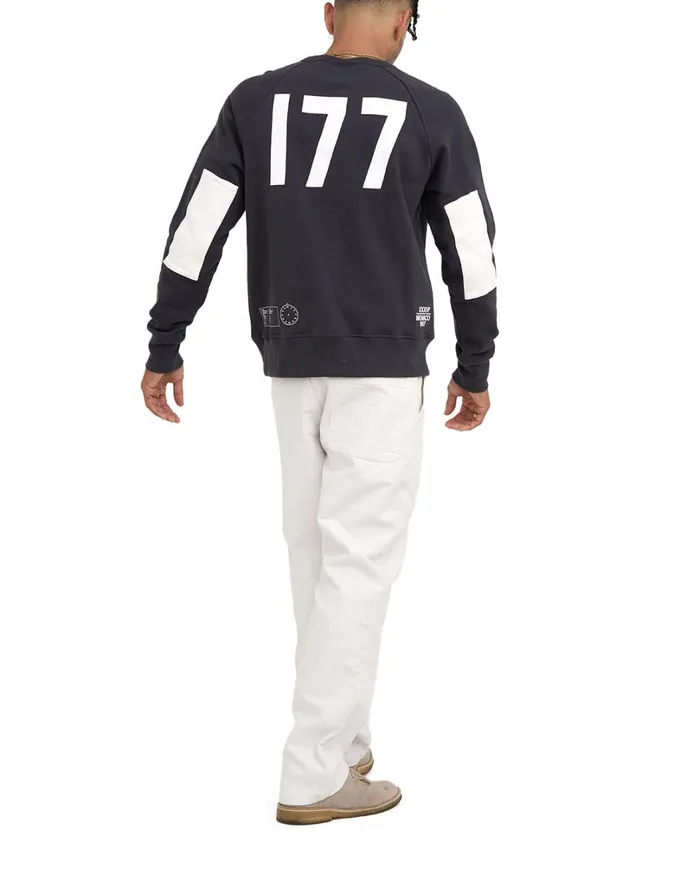 No177 Crew 8211 Anthracite Men Deus Ex Machina Hoodies and Sweaters No177 Crew 8211 Anthracite Men Deus Ex Machina Hoodies and Sweaters