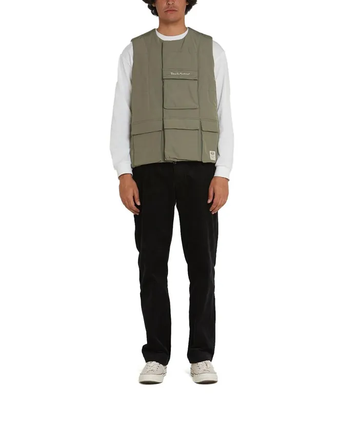 Nomad Vest 8211 Dusty Olive Men Deus Ex Machina Jackets Nomad Vest 8211 Dusty Olive Men Deus Ex Machina Jackets