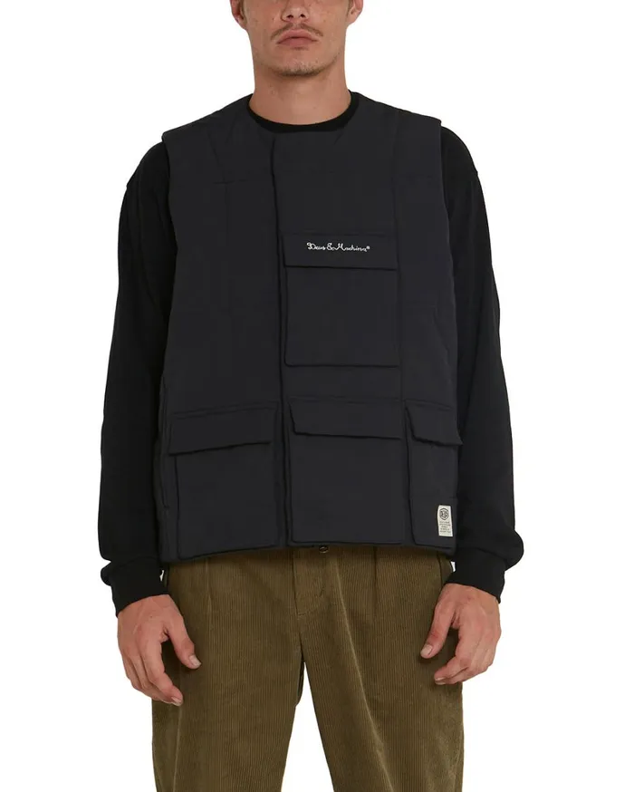 Nomad Vest 8211 Phantom Black Men Deus Ex Machina Jackets