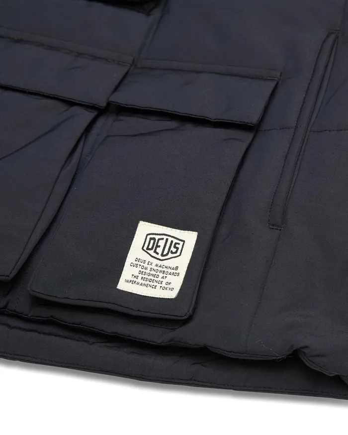 Nomad Vest 8211 Phantom Black Men Deus Ex Machina Jackets Nomad Vest 8211 Phantom Black Men Deus Ex Machina Jackets