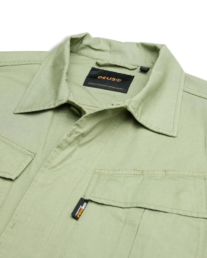 Og 107 Cordura Overshirt 8211 Oil Green Men Deus Ex Machina Jackets Og 107 Cordura Overshirt 8211 Oil Green Men Deus Ex Machina Jackets