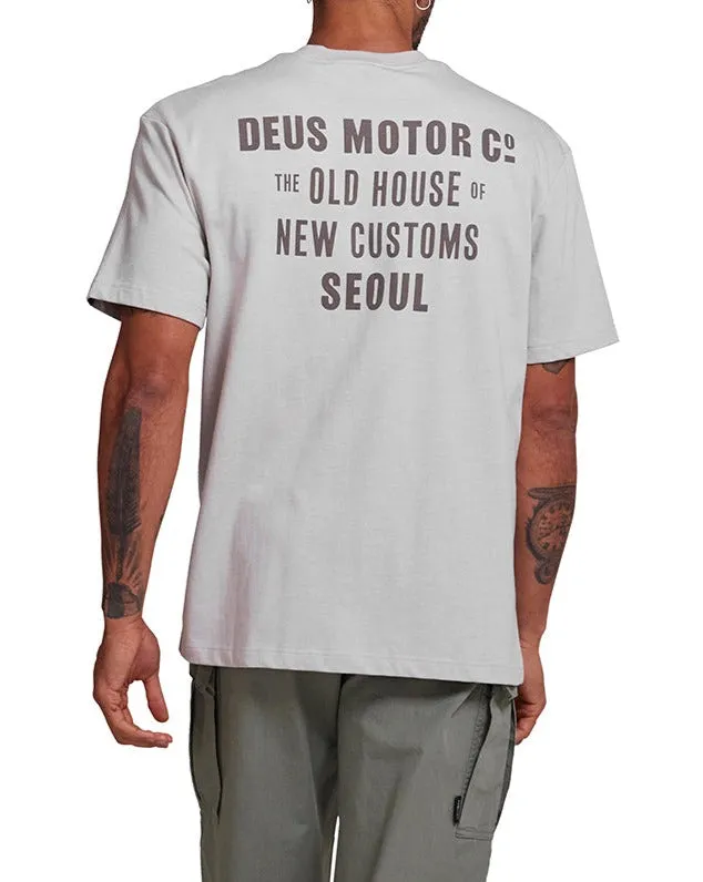 Old Customs Tee 8211 Dirty White Men Deus Ex Machina Tees Old Customs Tee 8211 Dirty White Men Deus Ex Machina Tees