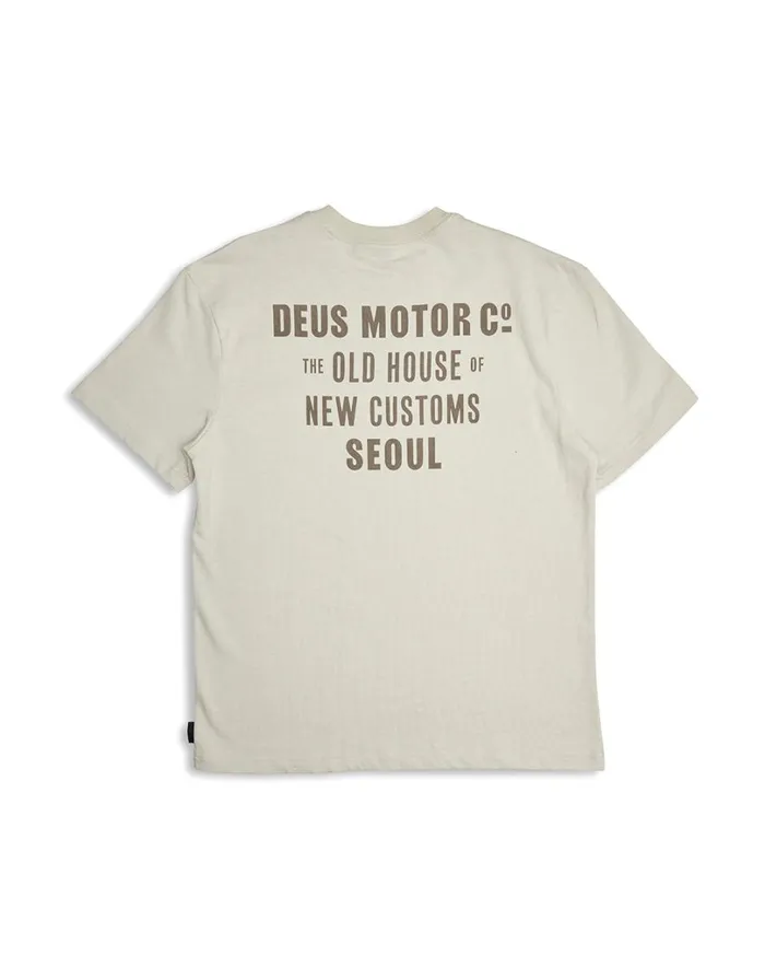 Old Customs Tee 8211 Dirty White Men Deus Ex Machina Tees Old Customs Tee 8211 Dirty White Men Deus Ex Machina Tees