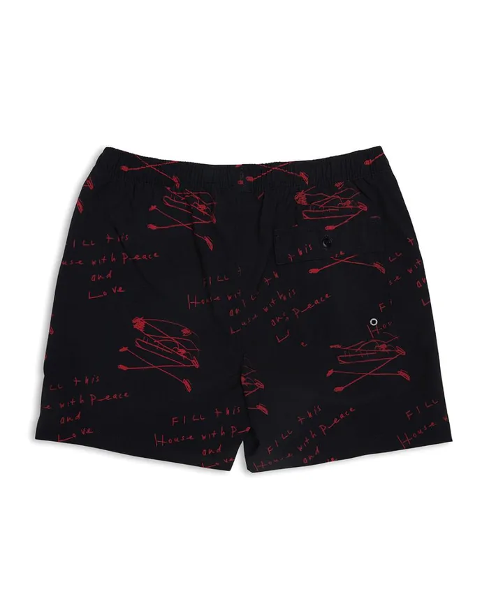 Old House Boardshort 8211 Red MenWomen Deus Ex Machina Boardshorts Old House Boardshort 8211 Red MenWomen Deus Ex Machina Boardshorts