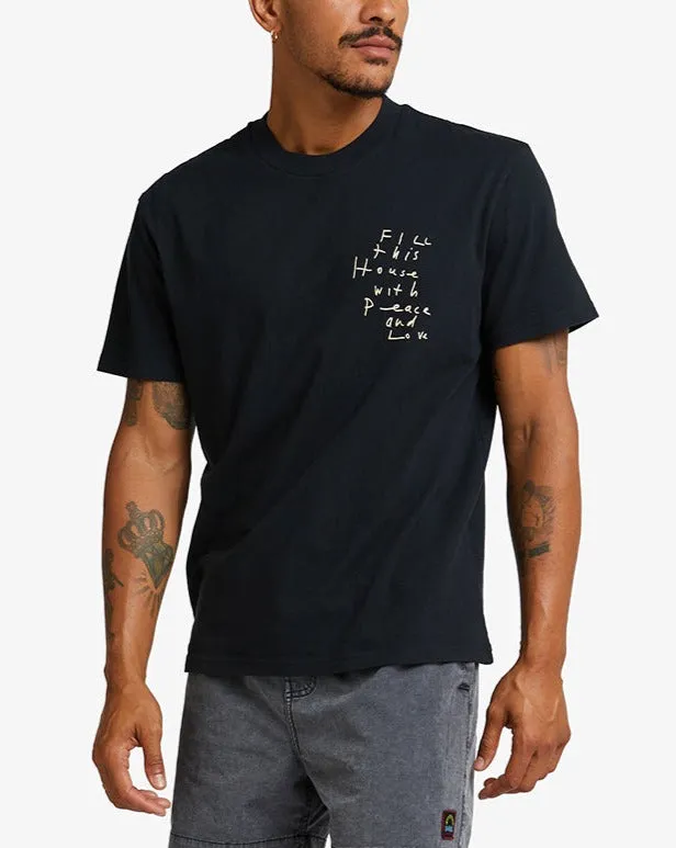 Old House Tee 8211 Black Men Deus Ex Machina Tees
