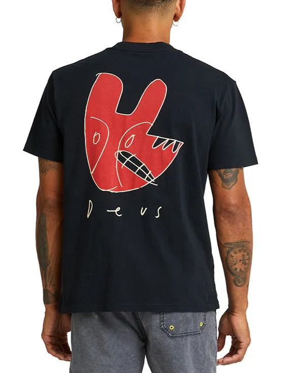 Old House Tee 8211 Black Men Deus Ex Machina Tees Old House Tee 8211 Black Men Deus Ex Machina Tees