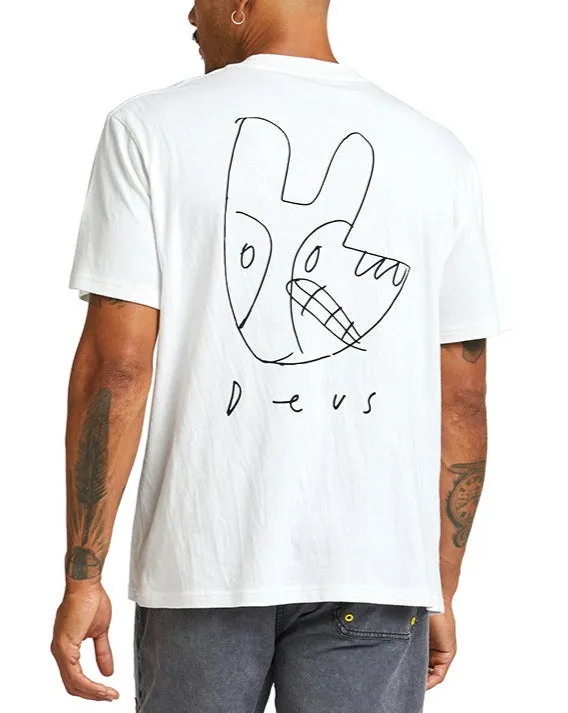 Old House Tee 8211 Vintage White Men Deus Ex Machina Tees Old House Tee 8211 Vintage White Men Deus Ex Machina Tees