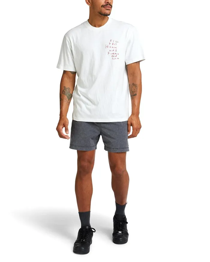 Old House Tee 8211 Vintage White Men Deus Ex Machina Tees Old House Tee 8211 Vintage White Men Deus Ex Machina Tees