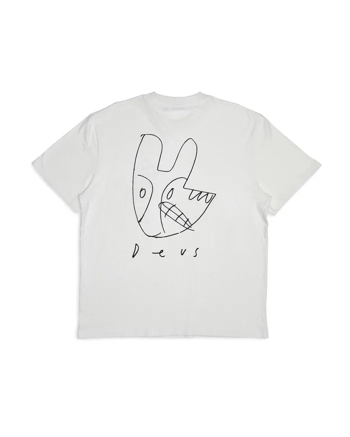 Old House Tee 8211 Vintage White Men Deus Ex Machina Tees Old House Tee 8211 Vintage White Men Deus Ex Machina Tees