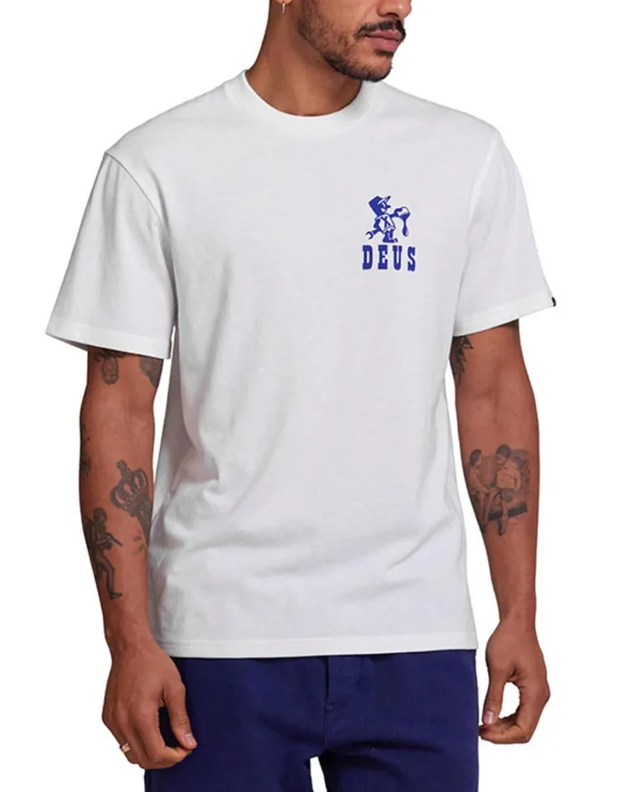 Old Town Tee 8211 Vintage White Men Deus Ex Machina Tees