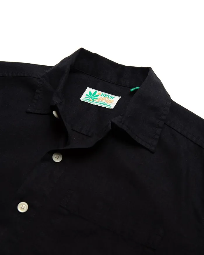 Onnie Short Sleeve Shirt 8211 Black Women Deus Ex Machina Shirts Onnie Short Sleeve Shirt 8211 Black Women Deus Ex Machina Shirts