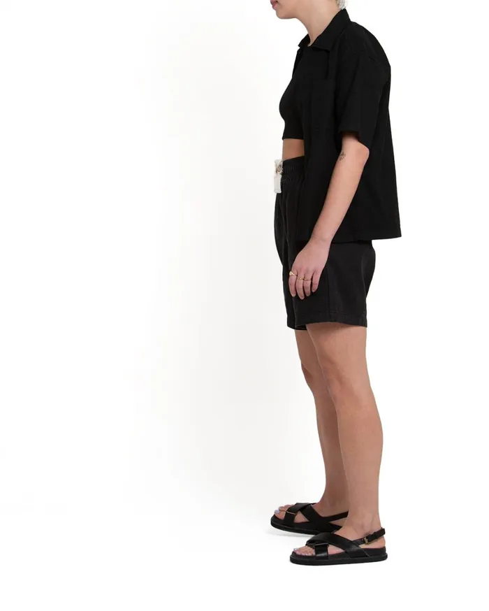Onnie Short Sleeve Shirt 8211 Black Women Deus Ex Machina Shirts Onnie Short Sleeve Shirt 8211 Black Women Deus Ex Machina Shirts