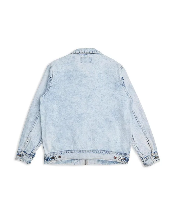 Ortiz Garage Jacket 8211 Light Blue Wash Men Deus Ex Machina Jackets Ortiz Garage Jacket 8211 Light Blue Wash Men Deus Ex Machina Jackets