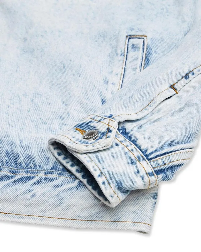 Ortiz Garage Jacket 8211 Light Blue Wash Men Deus Ex Machina Jackets Ortiz Garage Jacket 8211 Light Blue Wash Men Deus Ex Machina Jackets