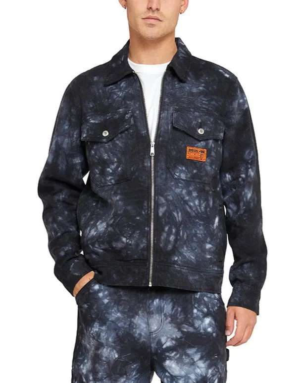 Ortiz Tie Dye Jacket 8211 Anthracite Men Deus Ex Machina Jackets