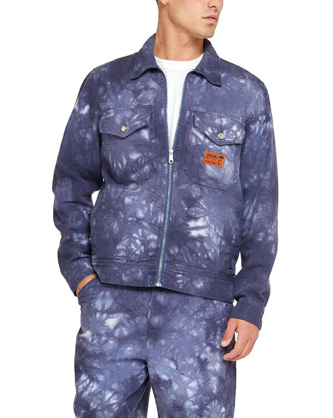 Ortiz Tie Dye Jacket 8211 Indigo Men Deus Ex Machina Jackets