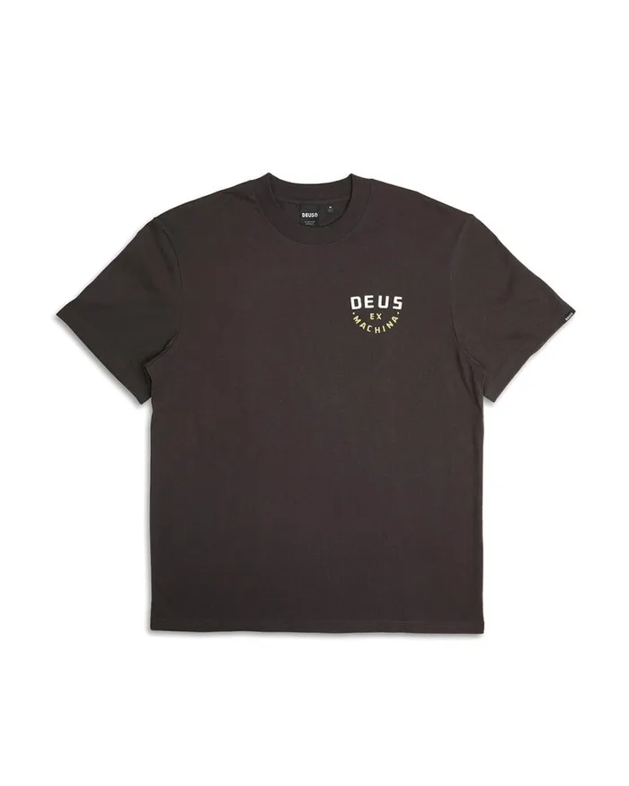 Out Doors Tee 8211 Anthracite Men Deus Ex Machina Tees Out Doors Tee 8211 Anthracite Men Deus Ex Machina Tees