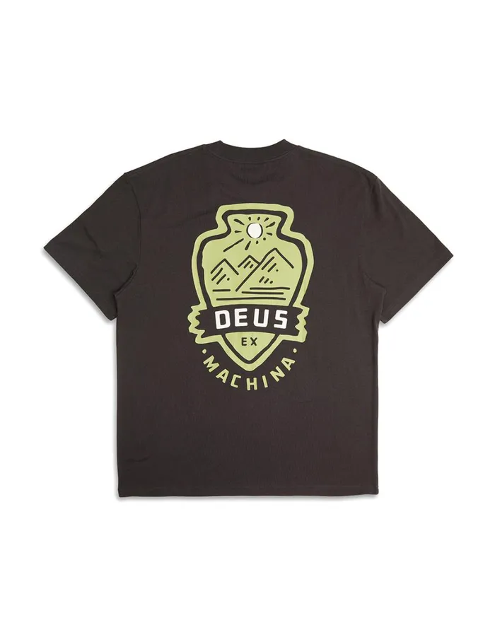 Out Doors Tee 8211 Anthracite Men Deus Ex Machina Tees Out Doors Tee 8211 Anthracite Men Deus Ex Machina Tees