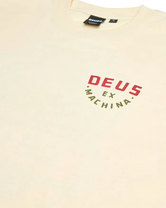 Out Doors Tee 8211 Dirty White Men Deus Ex Machina Tees Out Doors Tee 8211 Dirty White Men Deus Ex Machina Tees