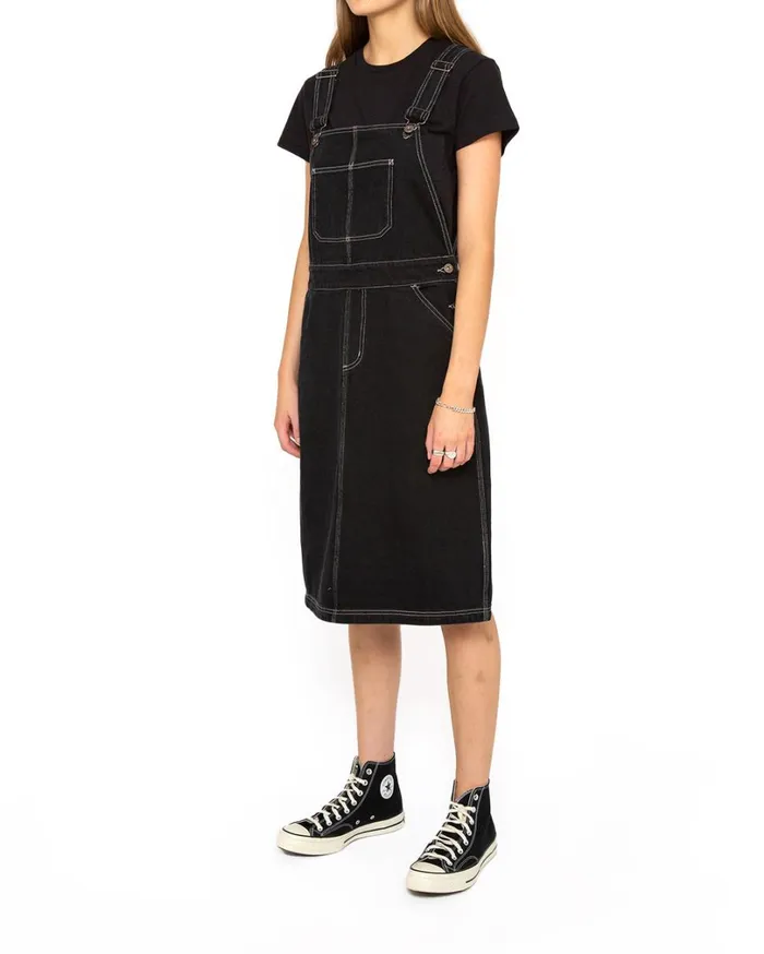 Overall Dress Relaxed Fit 8211 Black Women Deus Ex Machina Dresses Overall Dress Relaxed Fit 8211 Black Women Deus Ex Machina Dresses