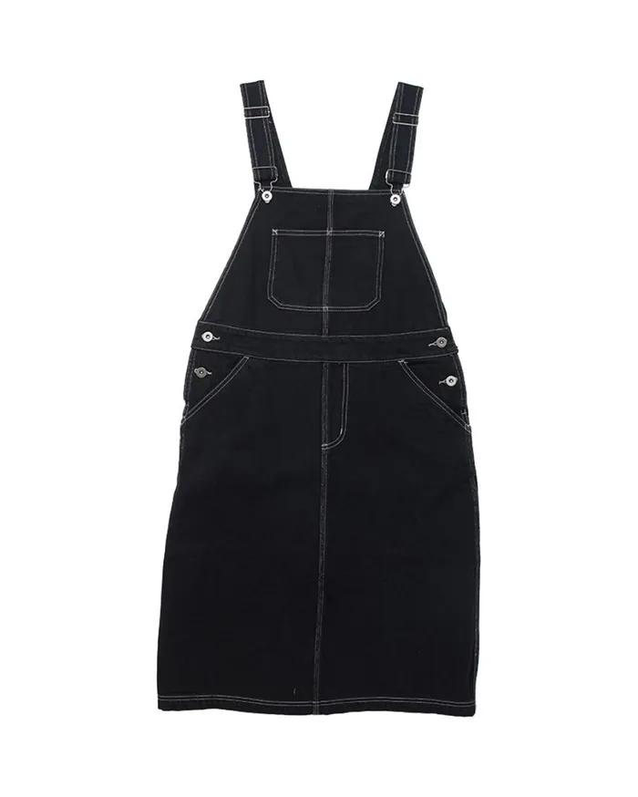 Overall Dress Relaxed Fit 8211 Black Women Deus Ex Machina Dresses Overall Dress Relaxed Fit 8211 Black Women Deus Ex Machina Dresses