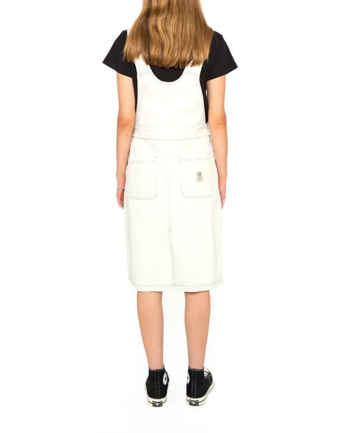 Overall Dress Relaxed Fit 8211 Bleached White Women Deus Ex Machina Dresses Overall Dress Relaxed Fit 8211 Bleached White Women Deus Ex Machina Dresses