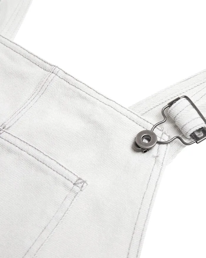 Overall Dress Relaxed Fit 8211 Bleached White Women Deus Ex Machina Dresses Overall Dress Relaxed Fit 8211 Bleached White Women Deus Ex Machina Dresses