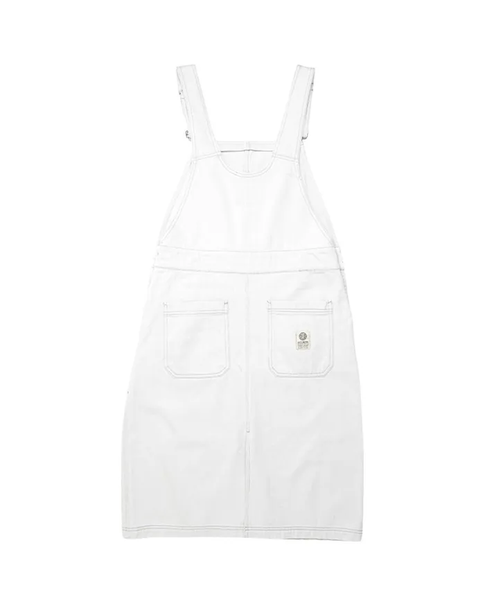 Overall Dress Relaxed Fit 8211 Bleached White Women Deus Ex Machina Dresses Overall Dress Relaxed Fit 8211 Bleached White Women Deus Ex Machina Dresses